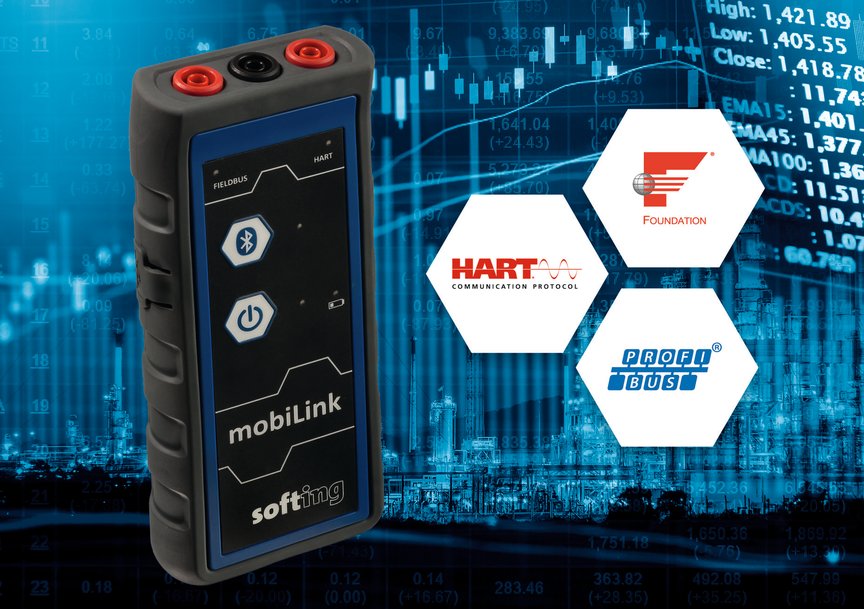 Softing introduces a mobile, multiprotocol interface for field device configuration